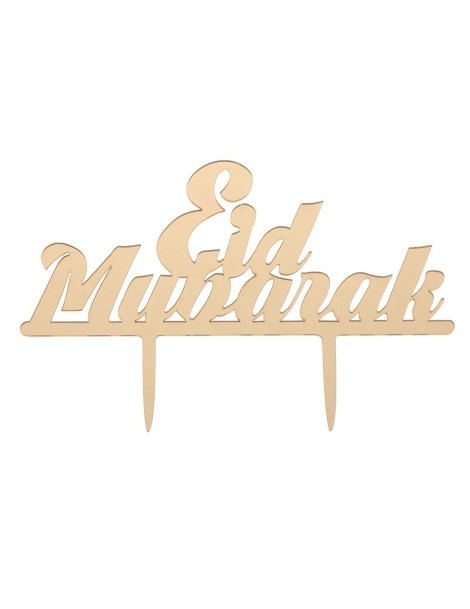 Topper gâteau "Eid Mubarak"