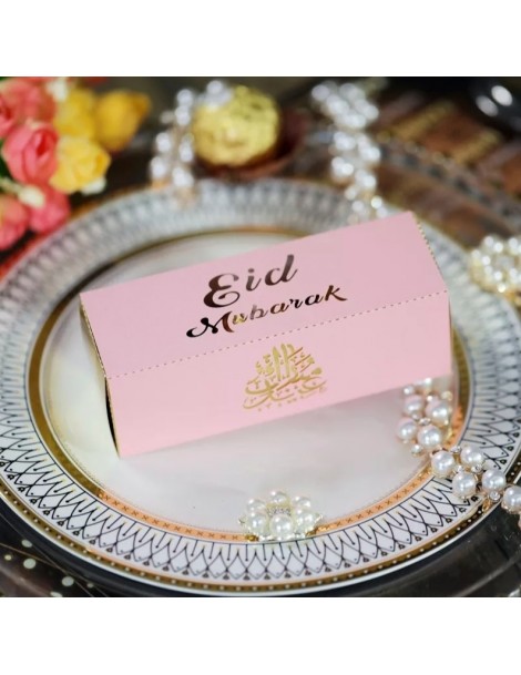 Boîte "Eid Mubarak" rose