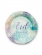 Lot de  6 assiettes "Eid mubarak" watercolor