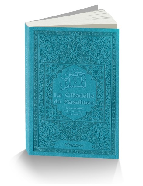 La Citadelle du Musulman - couverture gaufrée sur les 2 faces - couleur bleue turquoise